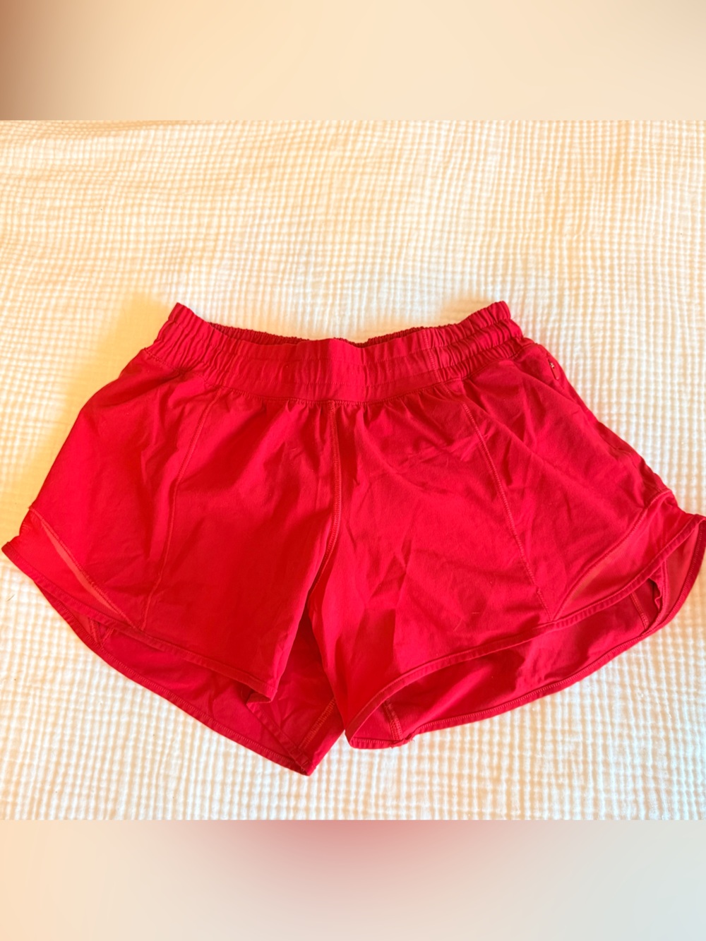 lululemon athletica Red Women's Athletic Shorts